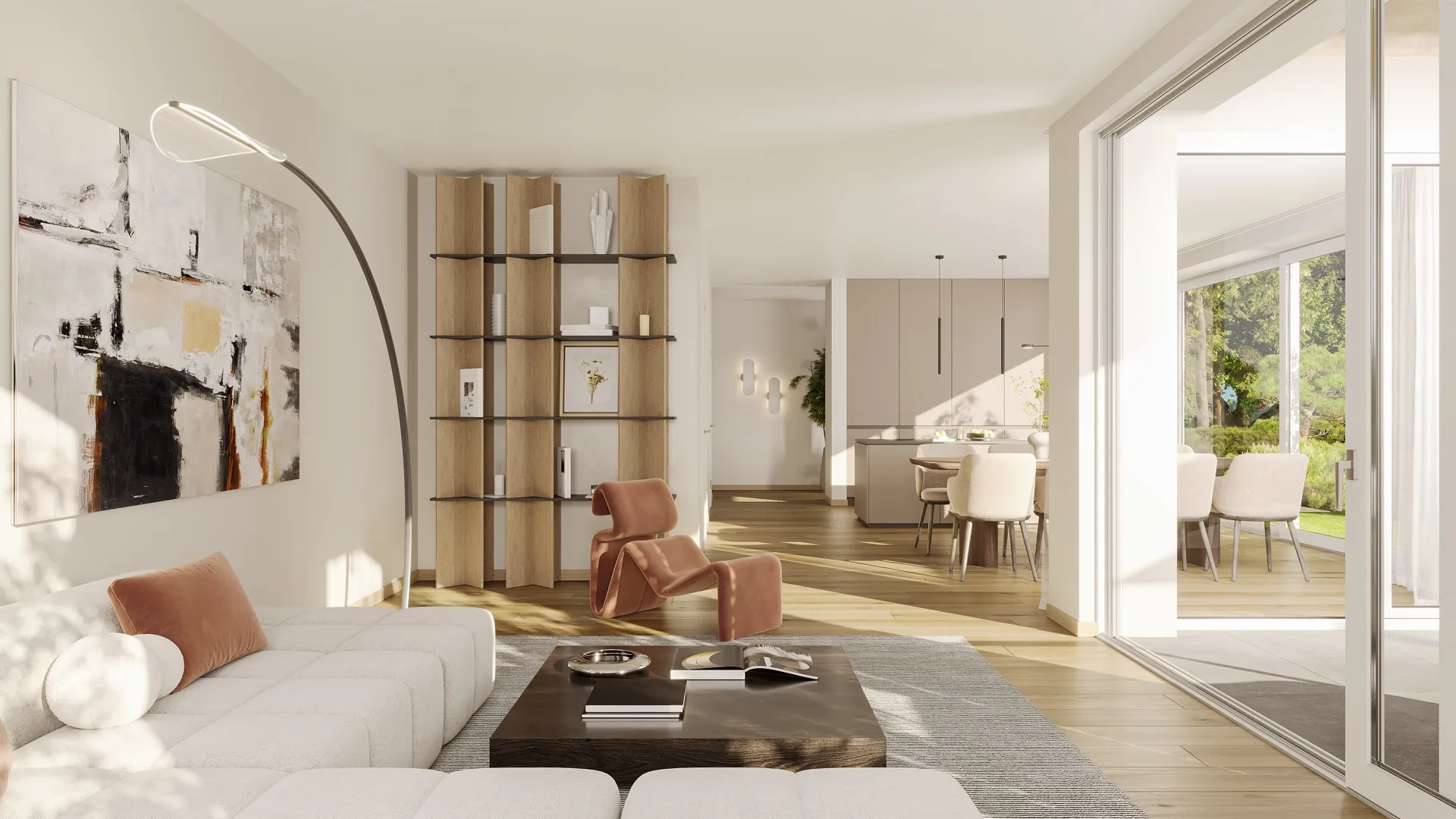 Neubau Doppel-Einfamilienhaus Bichelsee — Visualisierungen 4